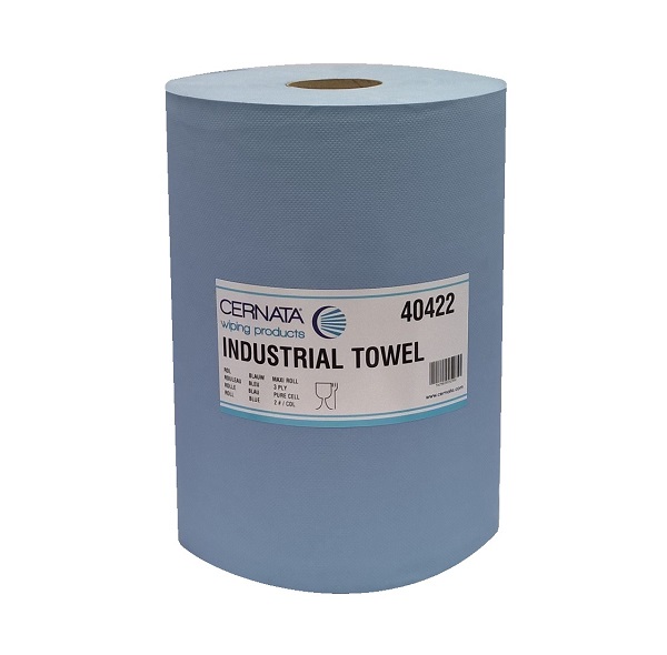 Cernata XXL Industrial Wiping Roll 38x38cm Pack of 2